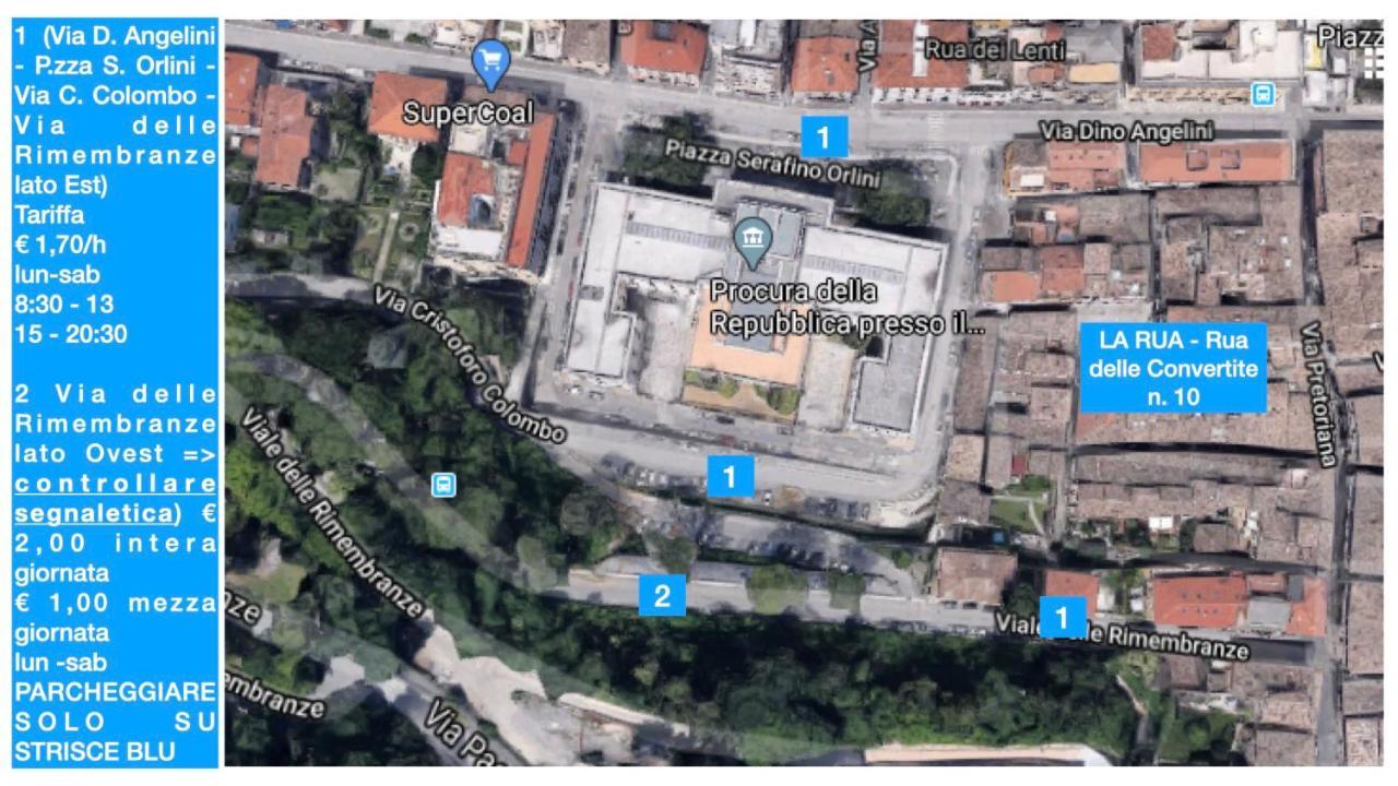 La Rua Appartement Ascoli Piceno Buitenkant foto